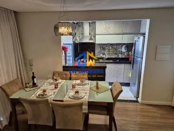 Apartamento de 60m² à Venda – Andar Alto no Condomínio Scalla Convivium Club – Engordadouro, Jundiaí/SP