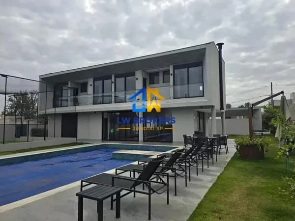 Casa á venda em Condomínio, 5 suítes, Quadra e Piscina, em Jundiaí SP