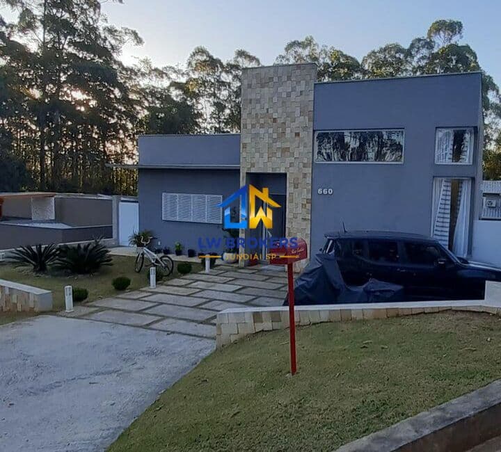 Casa térrea moderna à venda no Capital Ville III, Jundiaí/SP