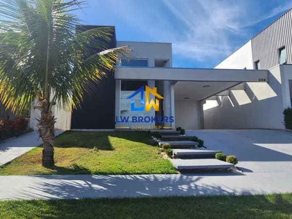 Casa Térrea 3 quartos, Gran Ville Itupeva, 4 vagas garagem - Recém Construída