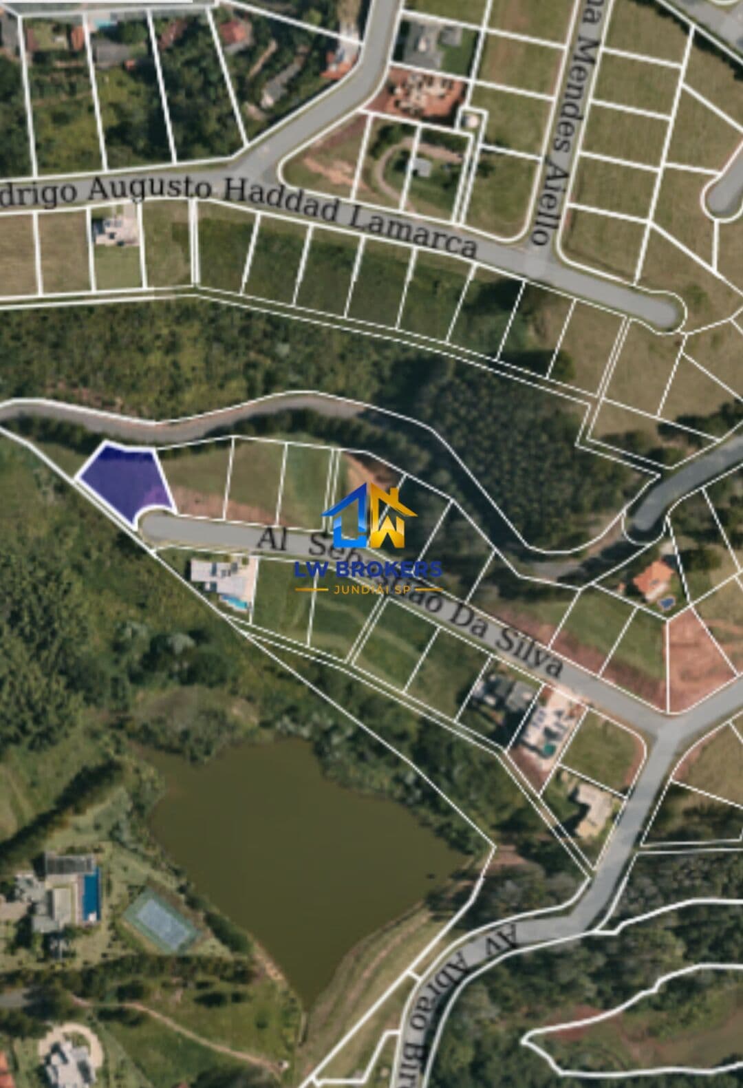 Terreno/Lote 1000m² em Condomínio, no Bairro Caxambu, Jundiaí/SP