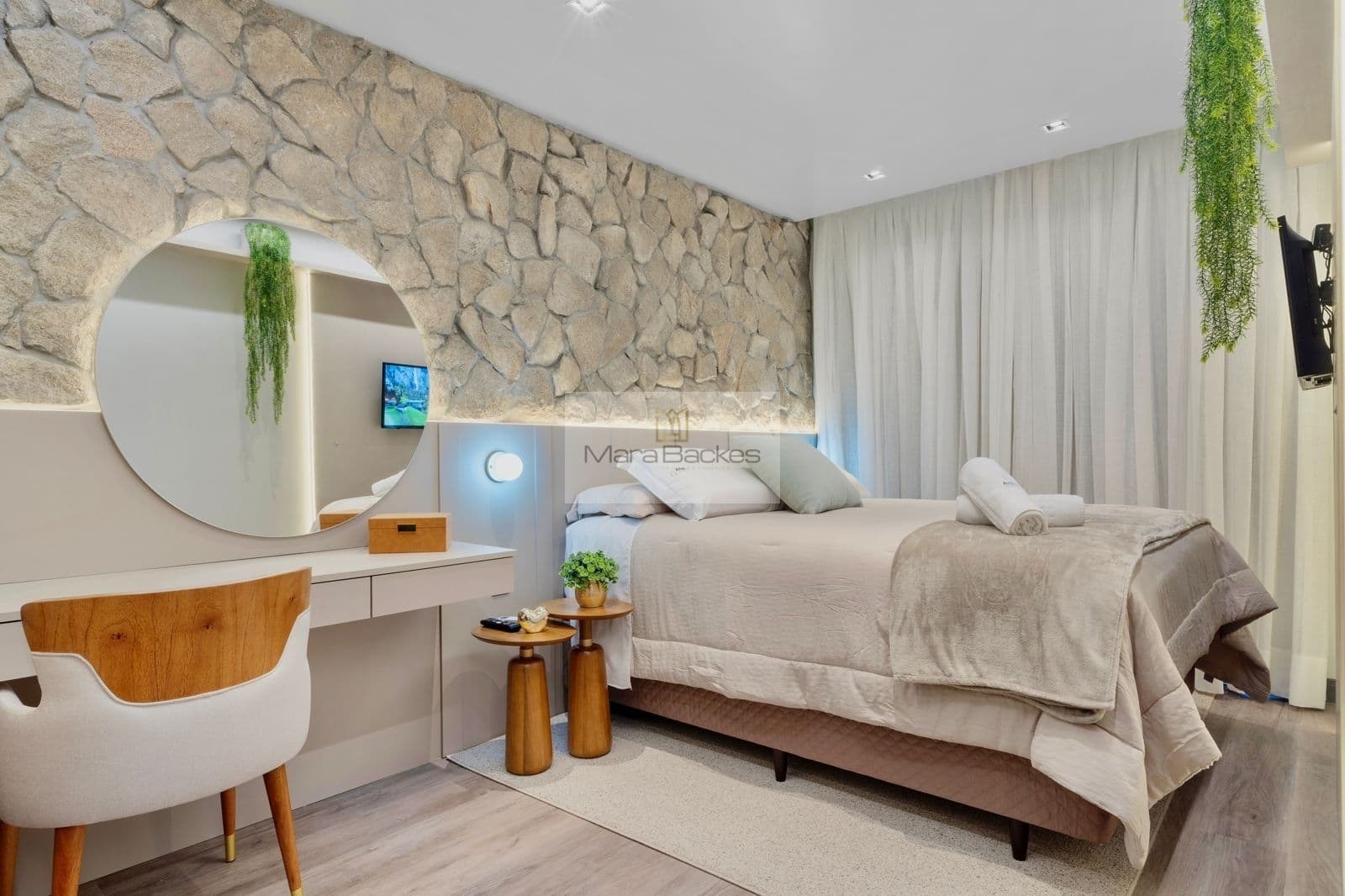 Apartamento Novo 1 Suíte Decorado La Piedra