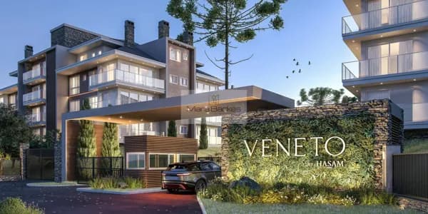 Apartamento Clube Vêneto Torre Panzano 202 de 2 Suítes + Lavabo
