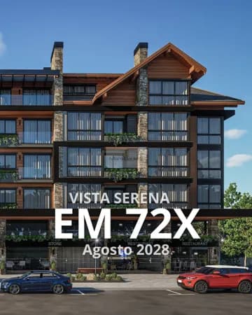 Apartamento 1 Suíte mais Lavabo Centro de Canela Alto Padrão