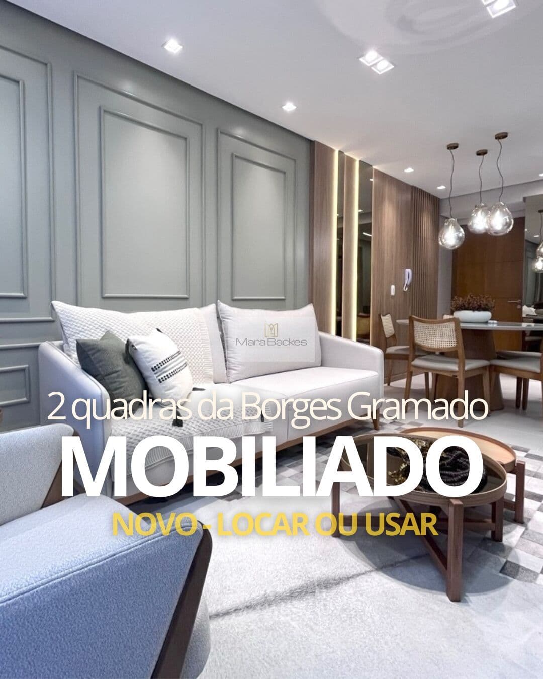 Apartamento Decorado NOVO 2 Dormitórios Gramado
