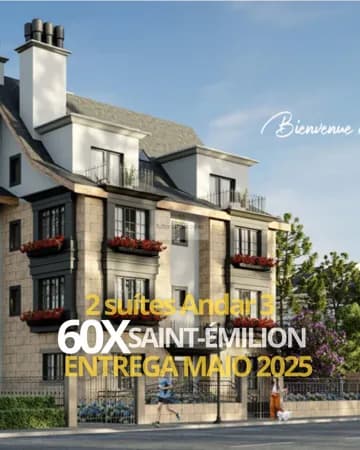 Apartamento 2 Suítes no Saint-Emilion Centro de Canela