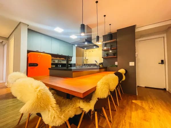 Apartamento 3 Dormitórios Mobiliado e Decorado no Delle Alpi