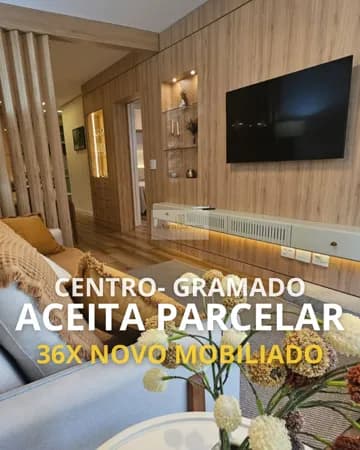 Apartamento 2 Suítes Mobiliado NOVO Cento Gramado