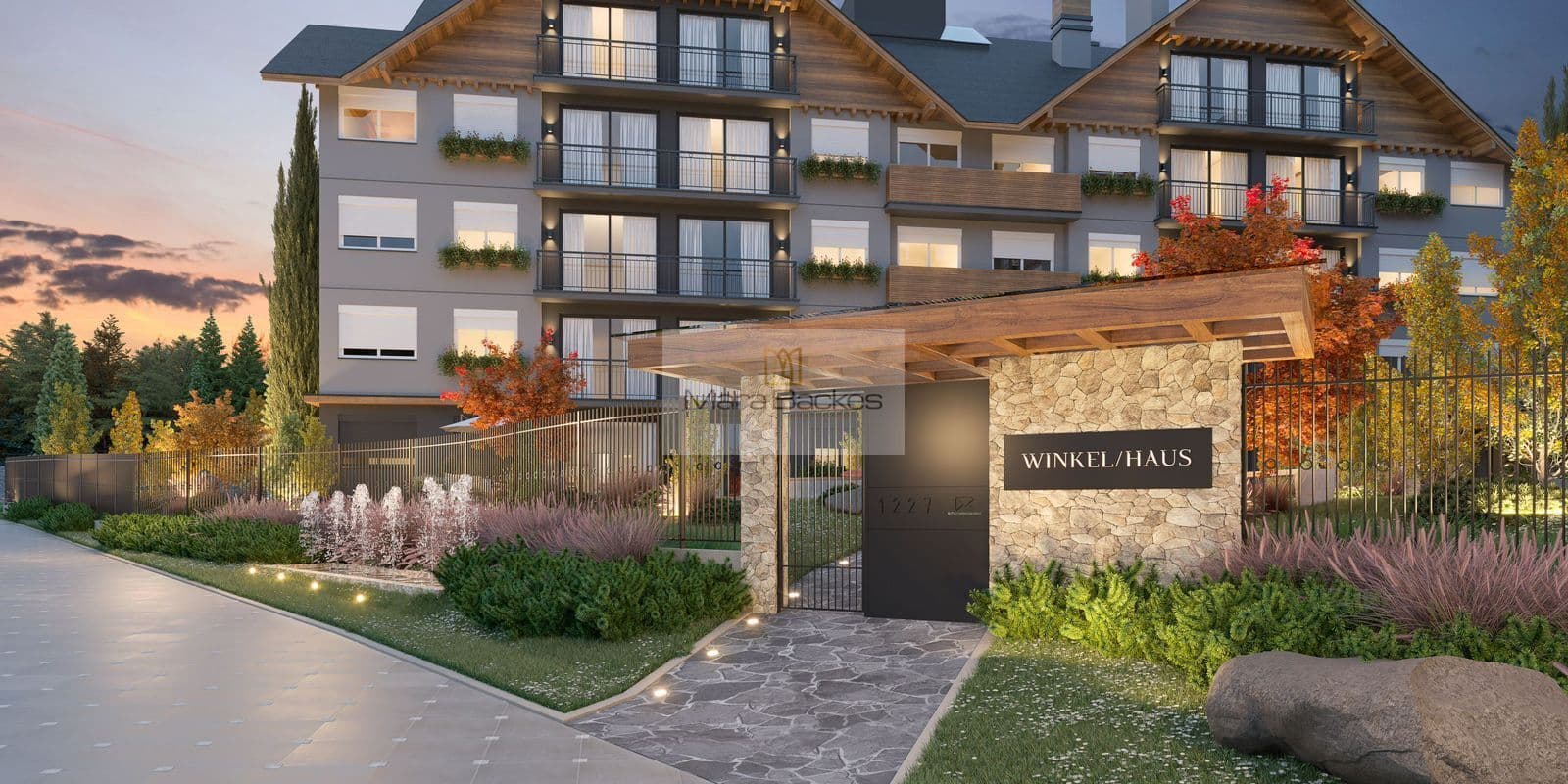 Apartamento 2 Dormitórios no Winkel Haus Centro de Canela