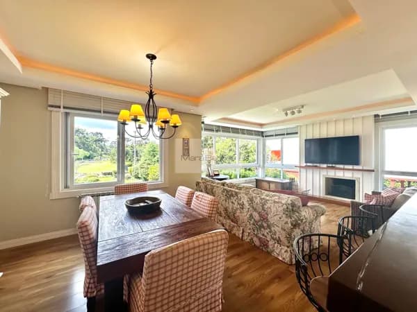 Apartamento Luxuoso Mobiliado 3 Dormitórios Laje de Pedra