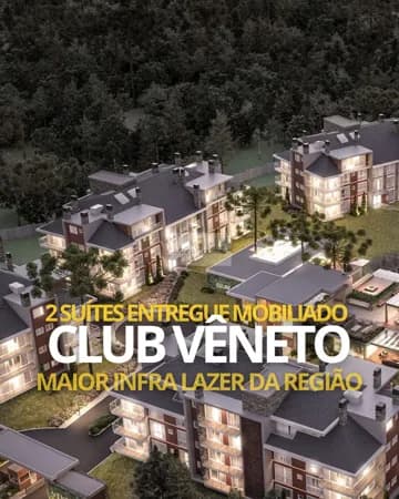 Apartamento MOBILIADO Vêneto Torre Garda 2 Suítes + Lavabo