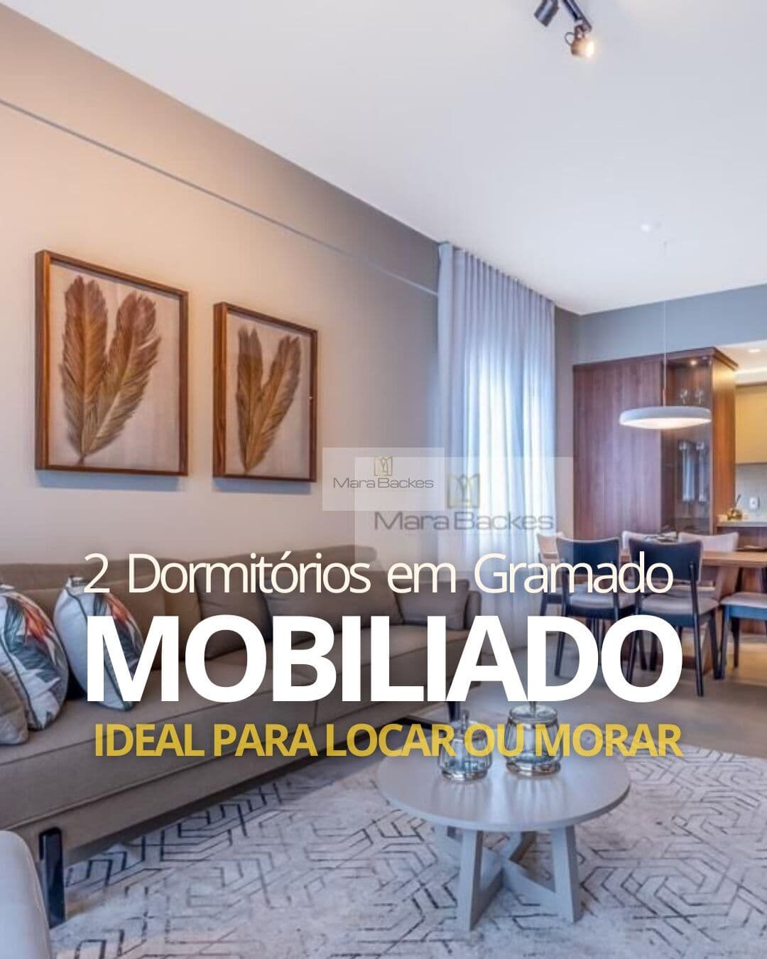 Apartamento 2 Dormitórios Decorado - LINDO
