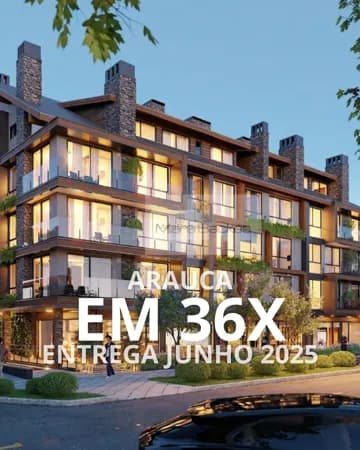 Apartamento 2 suítes Araucá no Centro, Canela/RS