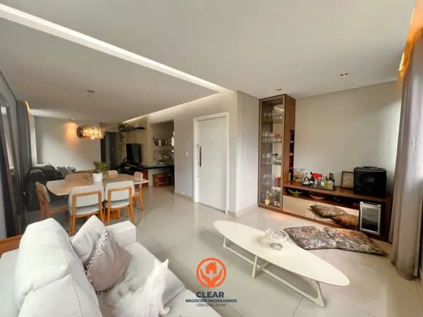 Apartamento 134m² / 4 Quartos / 3 Vagas / Varanda / Lazer / Castelo BH