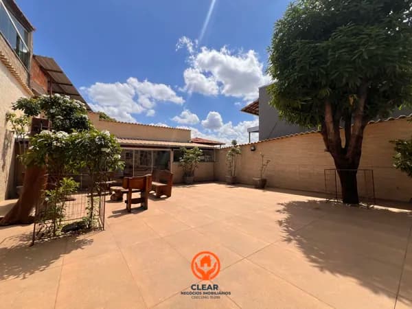 CASA À VENDA NO BAIRRO NOVO PROGRESSO, CONTAGEM, 5 QUARTOS, 4 VAGAS, HABITE-SE, TERRAÇO, ESPAÇO GOURMET, QUINTAL, 422M²