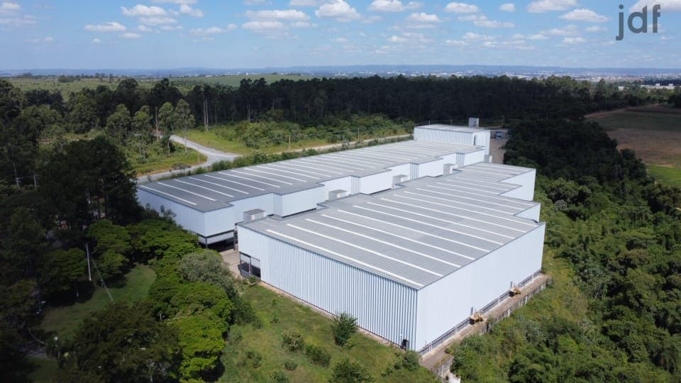 Galpão Industrial em Itavuvu, Sorocaba/SP, Com uma área construída de 22.022,291 m²
