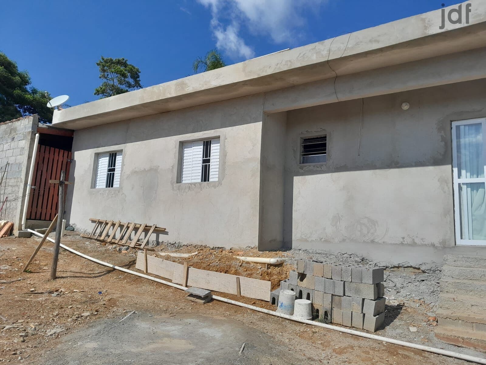 Boa casa em finalização