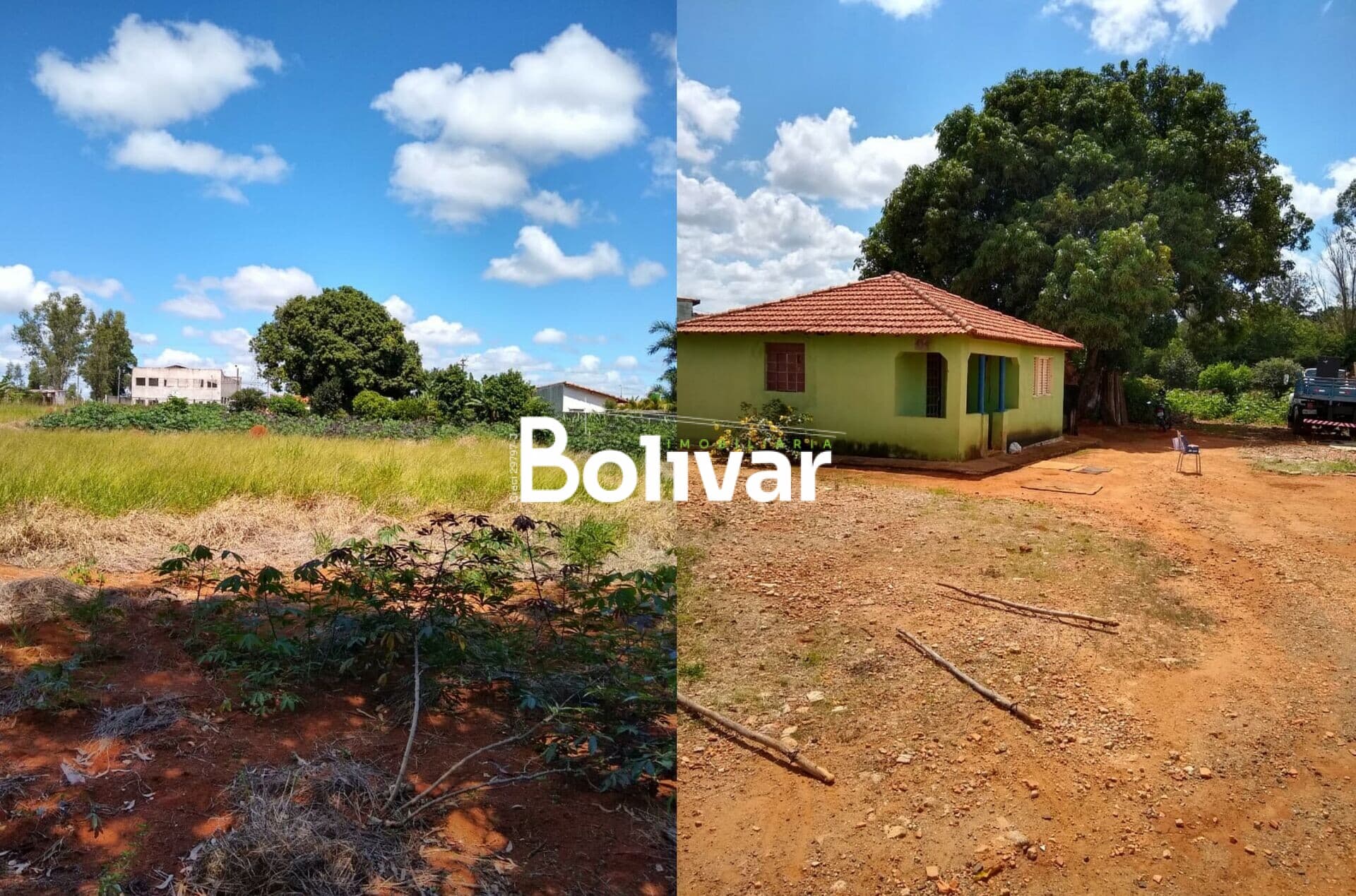 Lote com casa