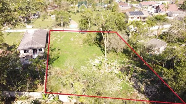 Terreno com 1.333,15 m² 22x60 plano na Vila das Palmeiras em Morretes PR