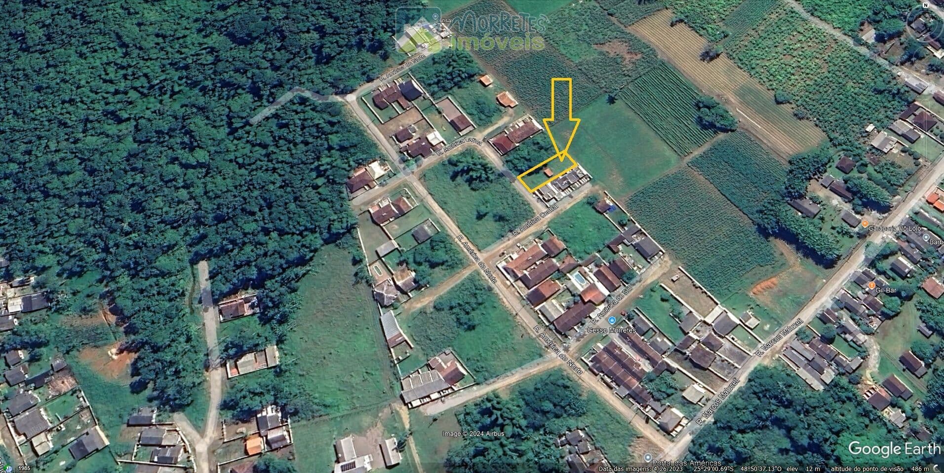 Lote/Terreno em Morretes - Portal das Américas