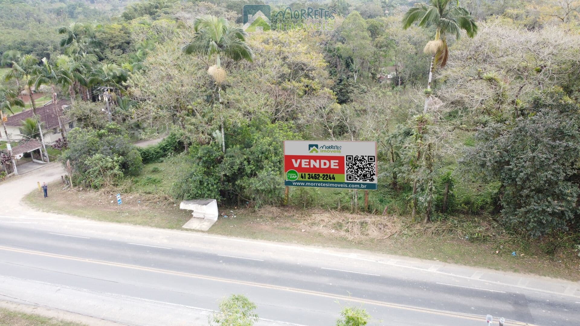 Chácara em Morretes com 34.457 m² no Sarapiá apenas 900 metros da 277