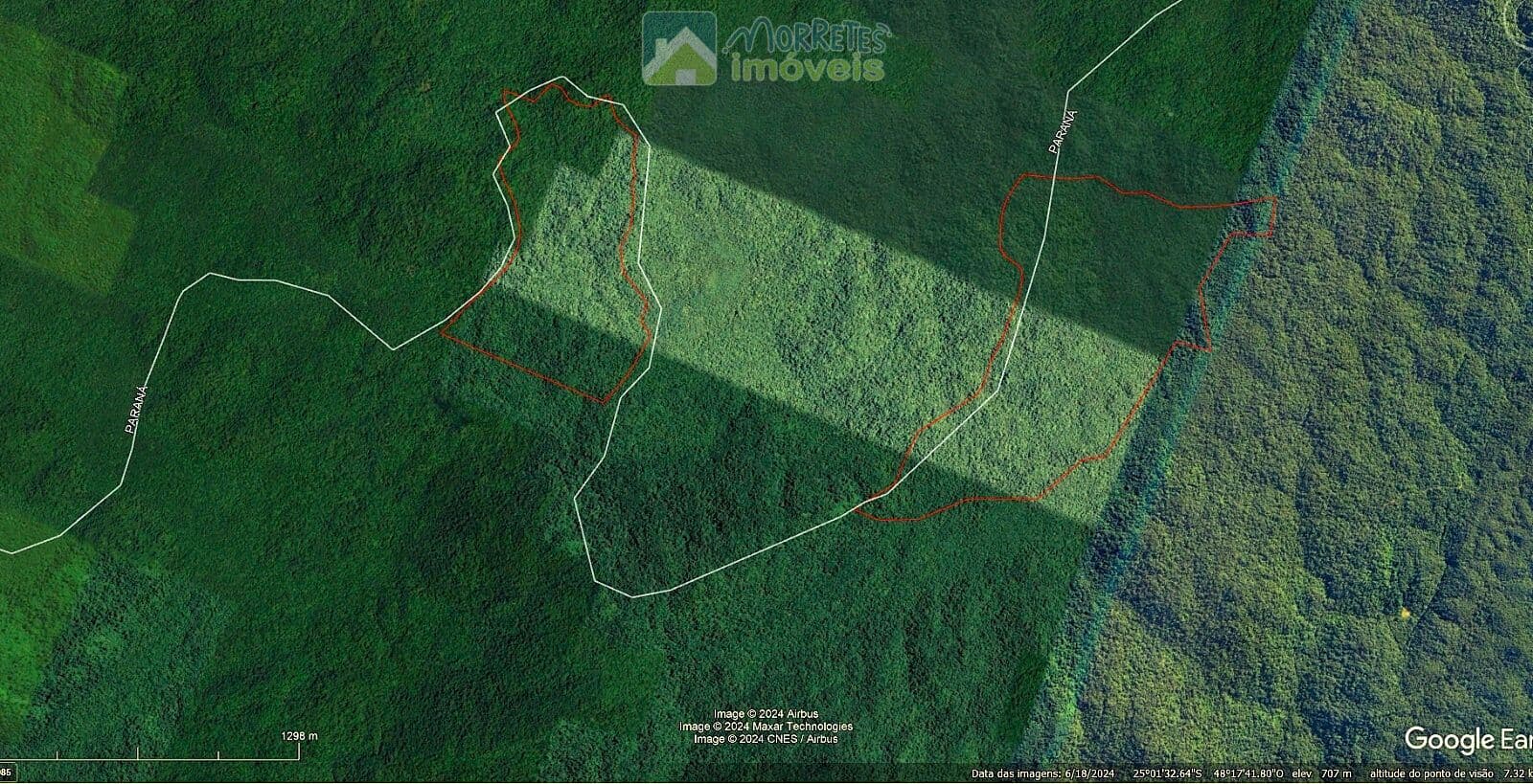 Fazenda eTerras para compensação ambiental ou Crédito de Carbono no Paraná 117,5 hectares no Paraná