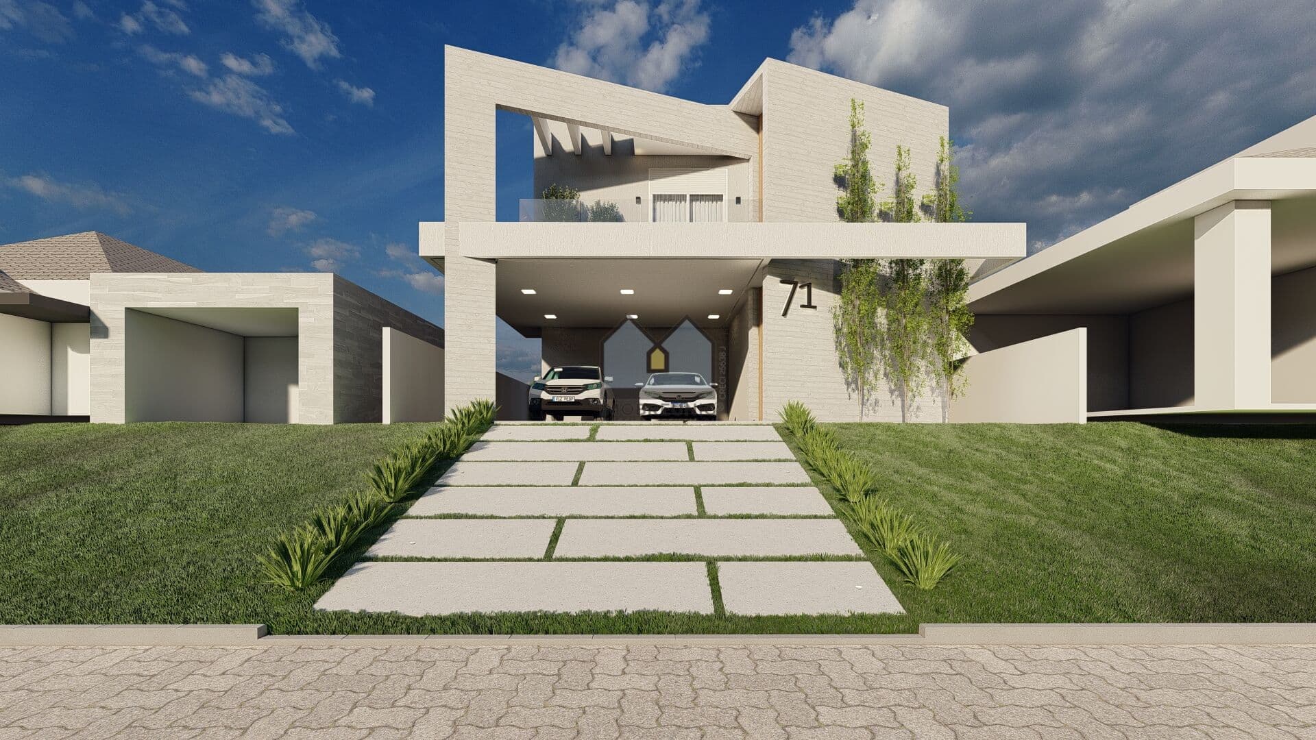 Casa com 3 suítes no Serra Azul