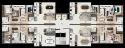 Apartamento à venda no bairro Centro em Balneário Piçarras/SC