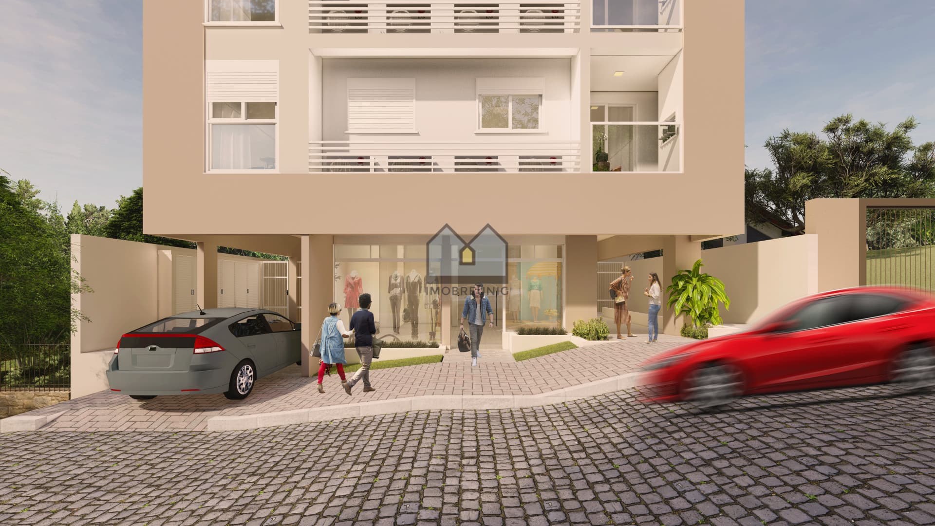 Loja em construção no Centro
