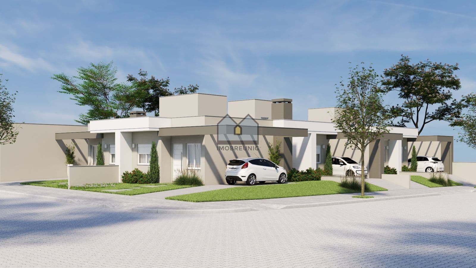 Casas geminadas com 2 dormitórios no Arroio Grande