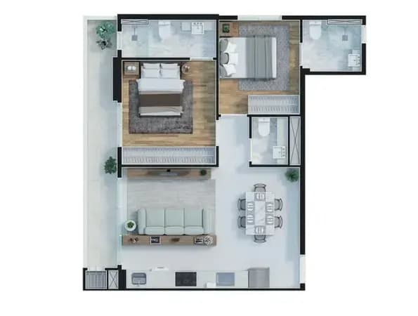 Apartamento à venda no bairro Praia Brava de Itajaí em Itajaí/SC