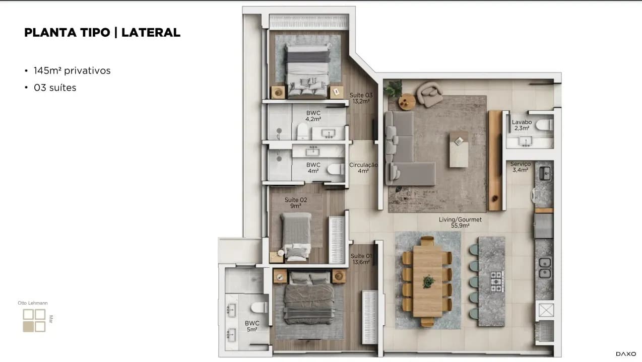 Apartamento à venda no bairro Centro em Balneário Piçarras/SC