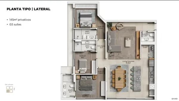 Apartamento à venda no bairro Centro em Balneário Piçarras/SC