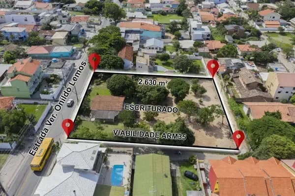 Terreno à venda no bairro Ingleses do Rio Vermelho em Florianópolis/SC