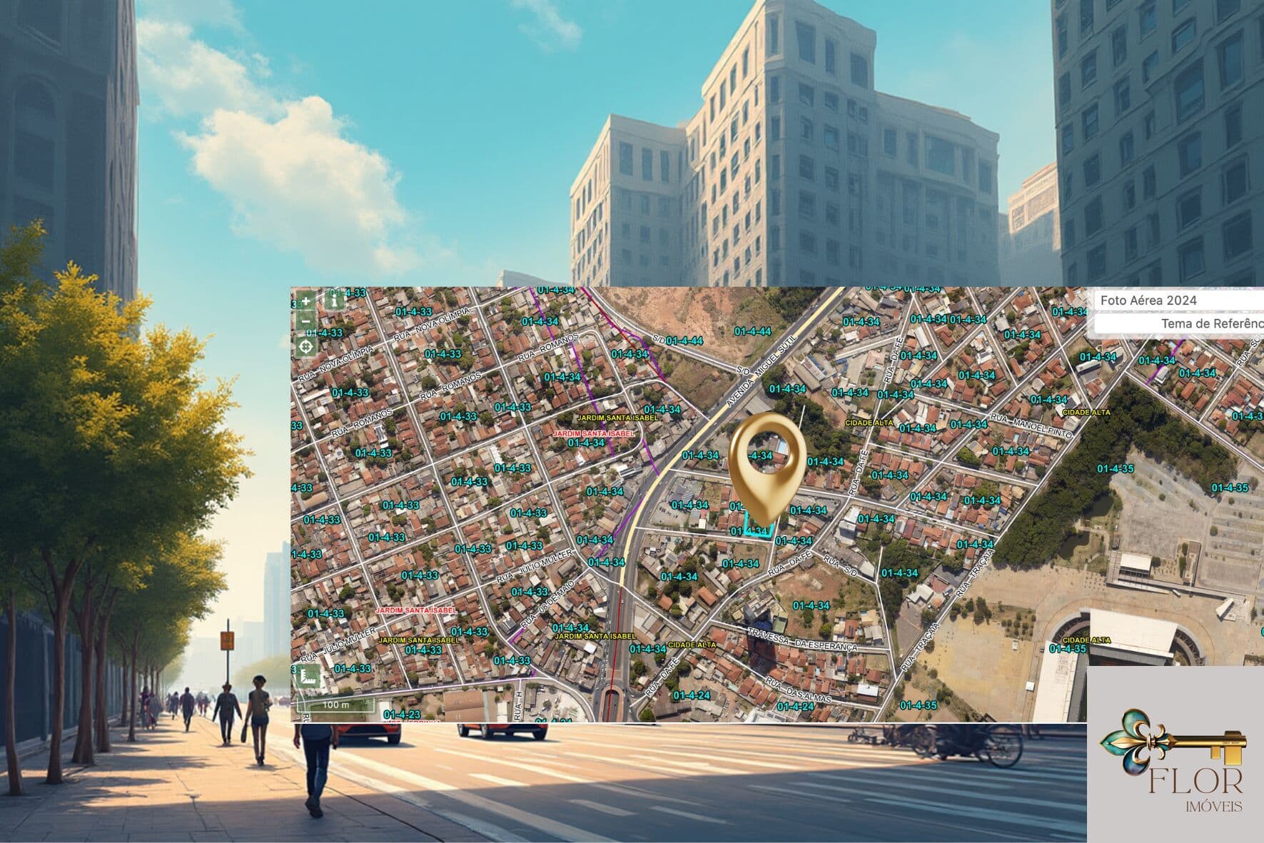 Terreno de Esquina à Venda Próximo à Arena Pantanal | 720 m² | Região da Avenida Miguel Sutil