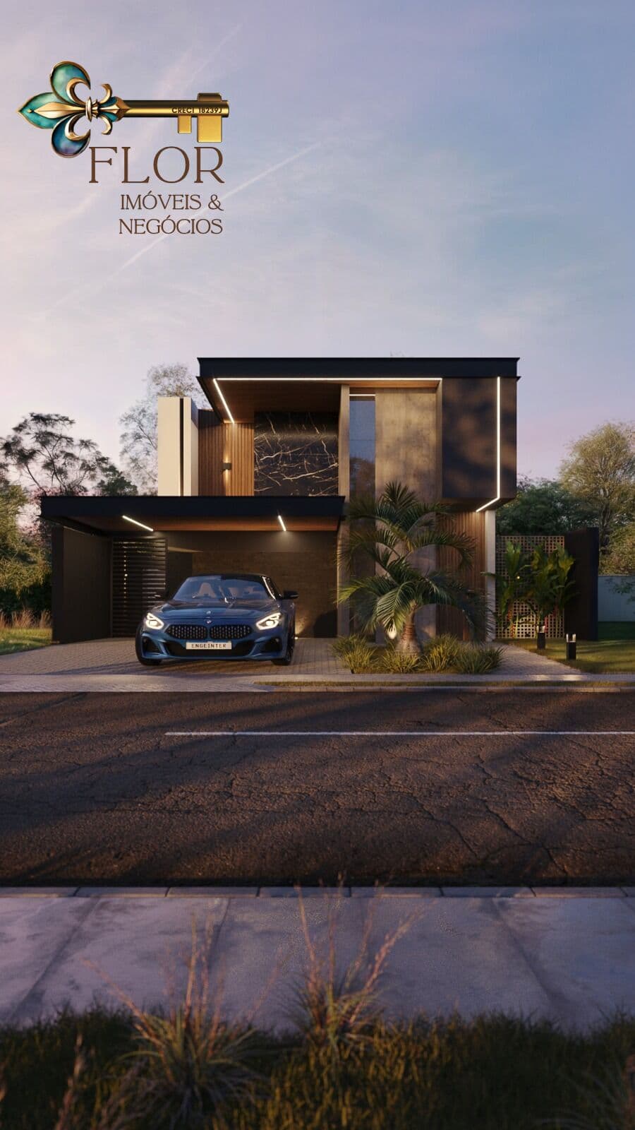 Casa Panamá à Venda no Cond. Florais do Parque | Térrea | 3 Suítes | 190 m²