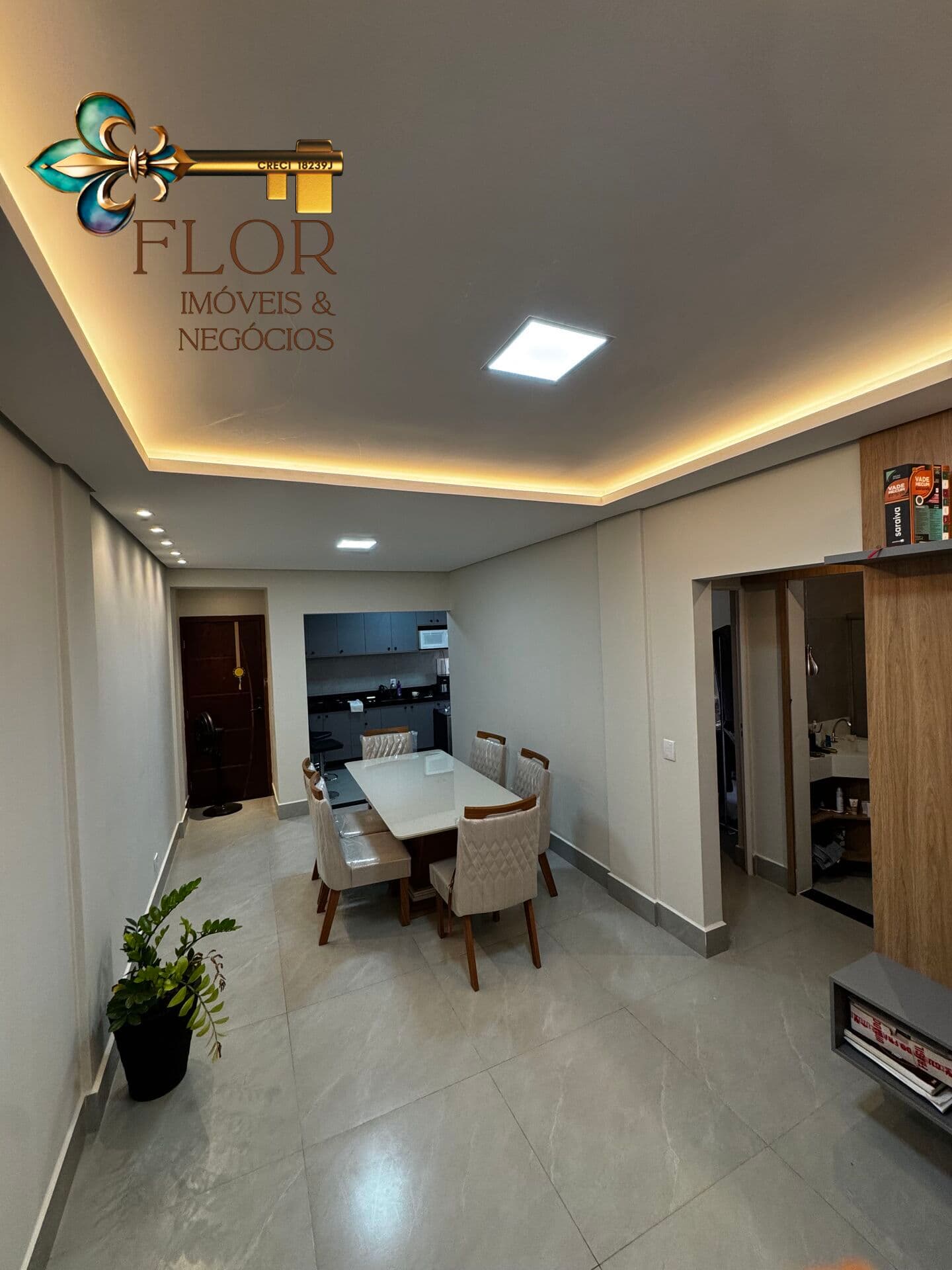 Apartamento para locação no Edifício Serrano – Cuiabá | 2 quartos | Reformado | Pronto para morar