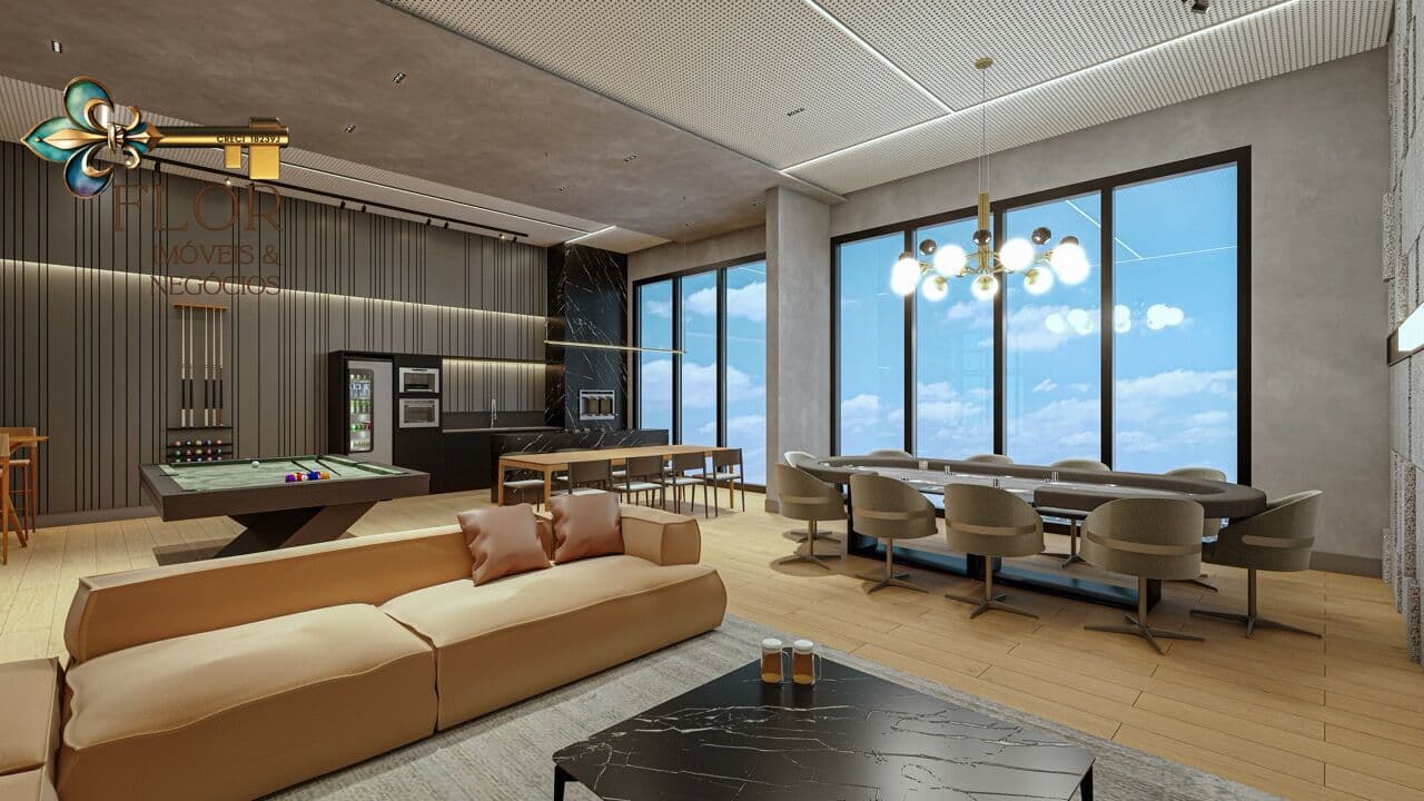 Apartamento alto padrão à venda no lançamento do Kronos Life and Business em Sorriso/MT