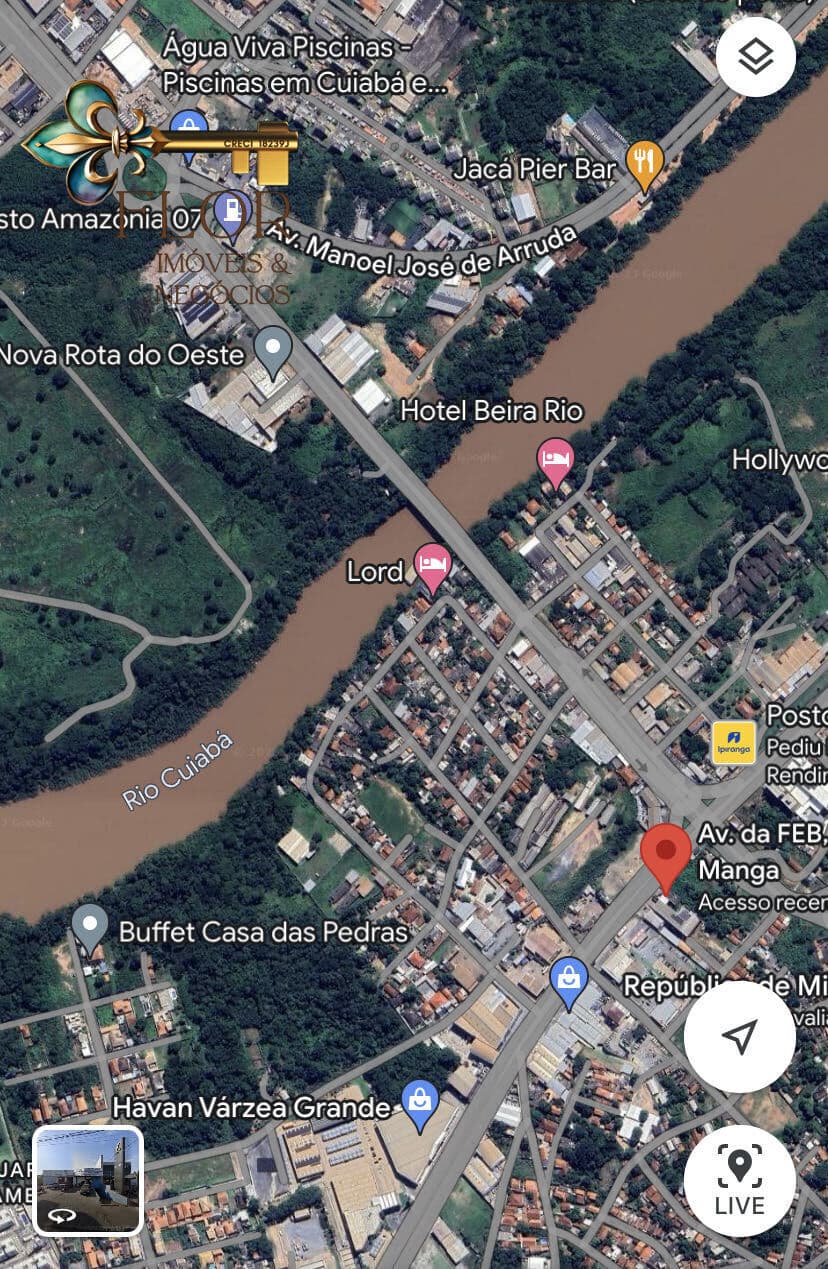 Terreno na avenida da FEB, Várzea Grande