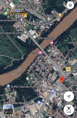 Terreno na avenida da FEB, Várzea Grande