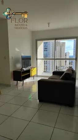 Apartamento mobiliado para locação no Jardim Olívia em Cuiabá com 2 quartos e 2 vagas