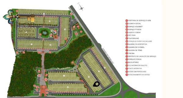 Terreno à Venda no Condomínio Florais Esmeralda – 200m² em Localização Privilegiada