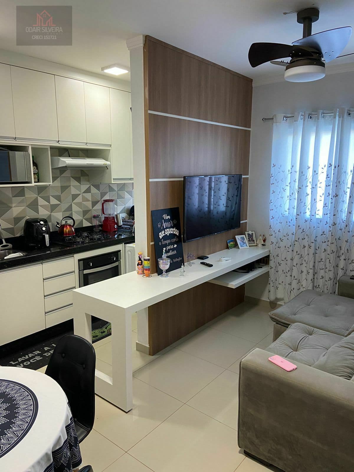 Apartamento Padrão 02 dormitórios sendo uma suíte no Parque Universitário em Americana/SP