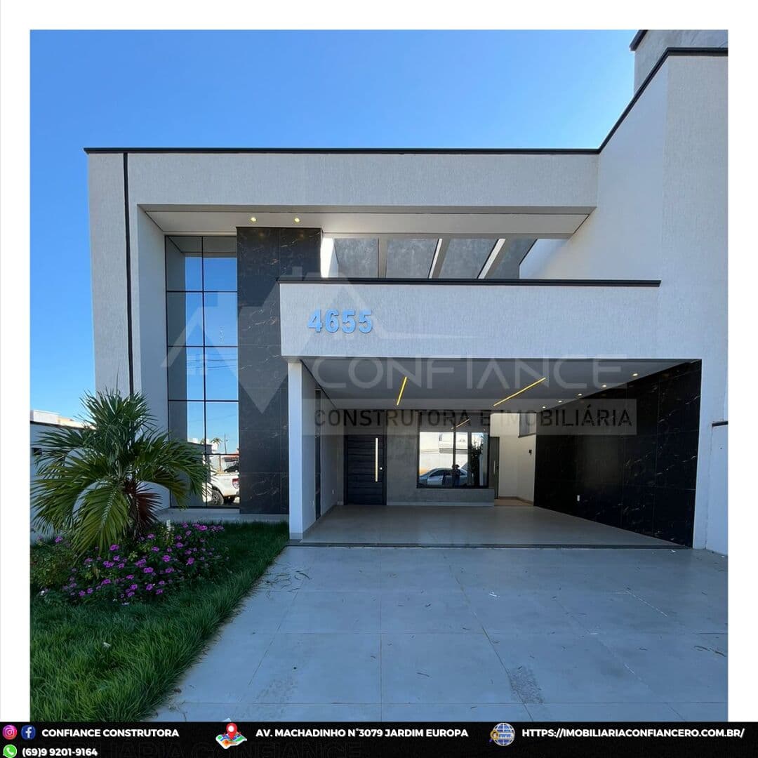 Casa Alto Padrão em Condomínio São Paulo, Ariquemes/RO