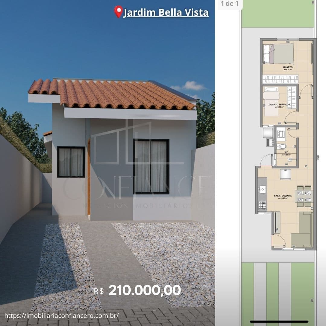Casa em Jardim Bela Vista, Ariquemes/RO