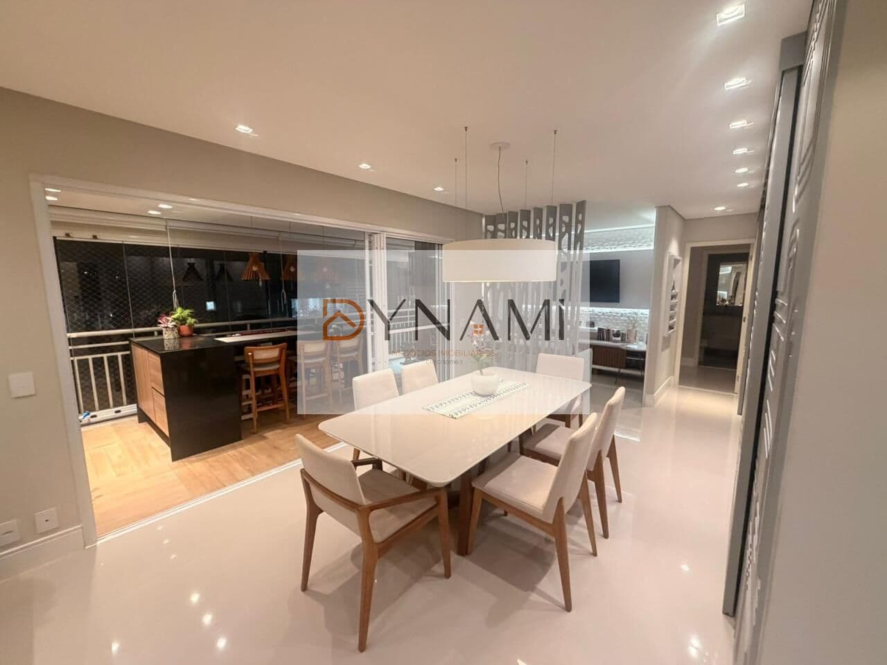 Apartamento de 92m² Mobiliado (Porteira fechada) com sala ampliada no condomínio Reserva do Itapety