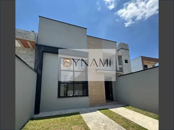 Maravilhosa Casa térrea recém construída de 91m² de área construída em um terreno de 201m²