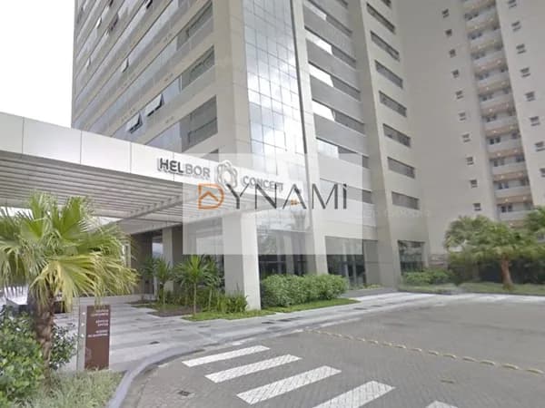 Maravilhosa Sala comercial de 37m² com estrutura para clinica estética no Edifício Helbor Concept Offices