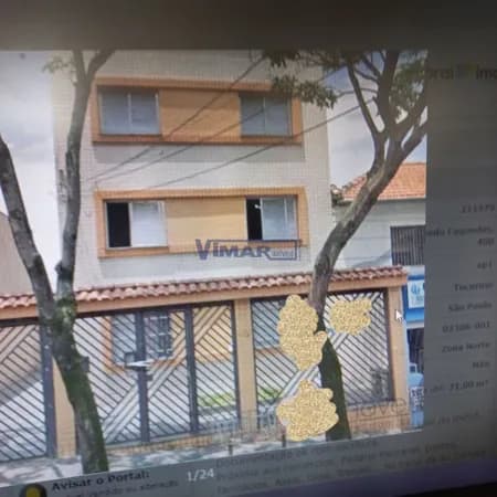 Apartamento Padrão 2 dormitórios, com 71,00 m2, 1 wc, 1 vaga coberta, 2 salas, cozinha, as.