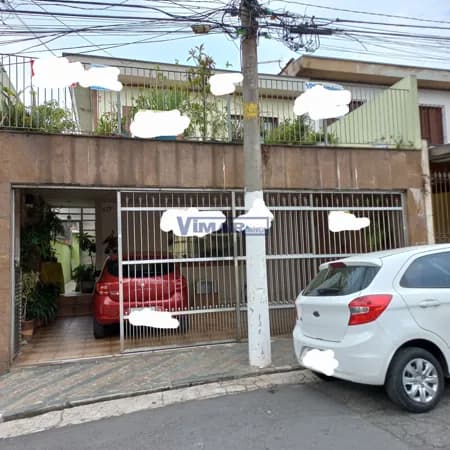 Casa Sobrado na V.Ede, com 5 dorms, 3 wcs, 3 vagas cobertas, 2 salas, cozinha, as.
